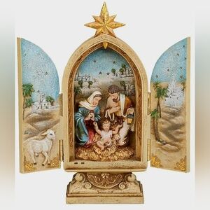 New Joseph's Studio by Roman - Nativity Triptych, Holy Family with Star
